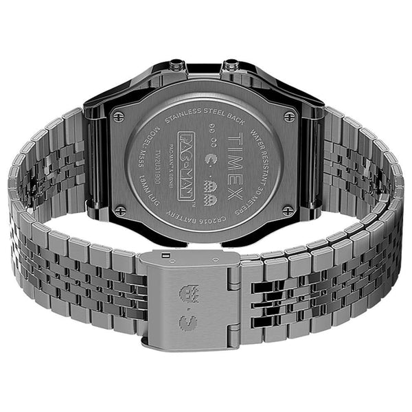 Timex T80 x Pac-Man Silver Watch TW2U31900