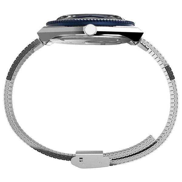 Q Timex Reissue Blue Watch TW2U61900