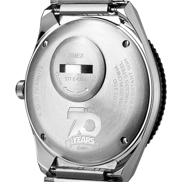 Timex Q Reissue x Peanuts Snoopy 70th Anniversary Watch