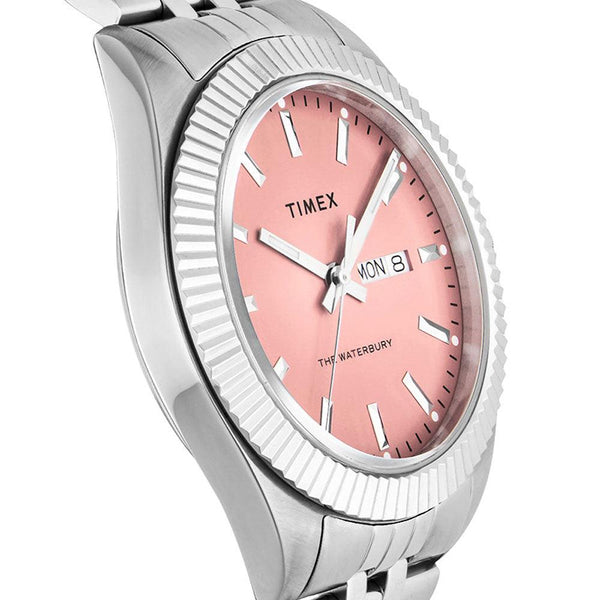 Timex Waterbury Legacy Pink Dial Watch TW2V17800