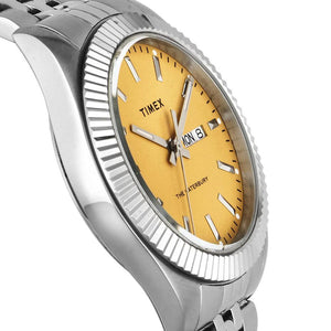 Timex Waterbury Legacy Yellow Watch TW2V18000