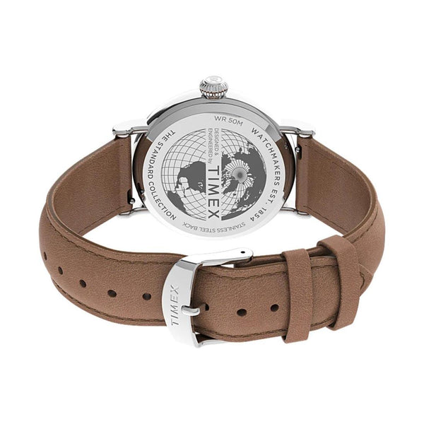 Timex Standard 40mm Leather Strap Watch TW2V27700