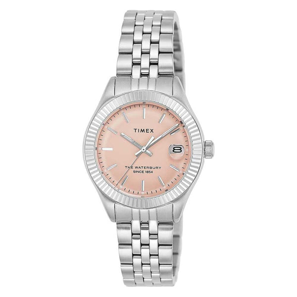 Timex Waterbury Legacy 34mm Pink Watch TW2V31500