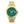 Timex Waterbury Legacy 34mm Gold Green Watch TW2V31700