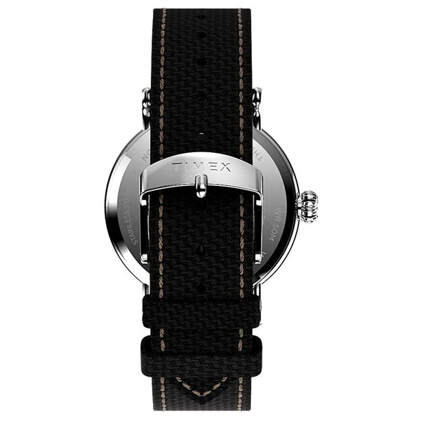 Timex Standard 40mm Black Fabric Strap Watch TW2V44000