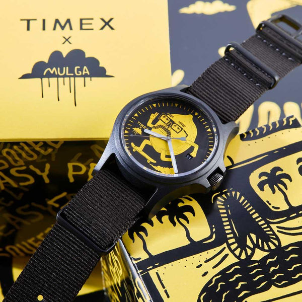 Timex x Mulga Easy Peasy Lemon Squeezy Watch TWLB51100
