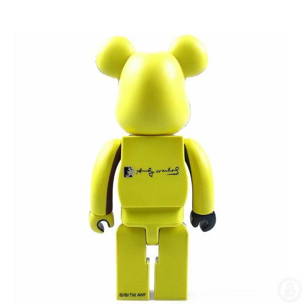 400% + 100% Bearbrick Andy Warhol Special - Figura de Medicom Toy 400% + 100% Bearbrick Andy Warhol Special - Figura de Medicom Toy