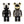 Medicom Toy Bearbrick Daft Punk Super Alloy 200%