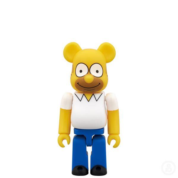 Bearbrick The Simpsons Bart & Homer 100% - Scarce & Co