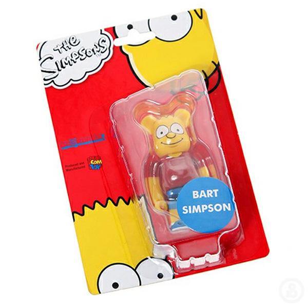 Medicom Toy Bearbrick The Simpsons Bart & Homer Simpson 100%