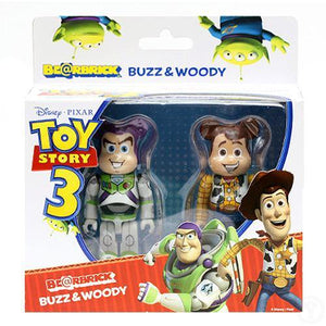 Bearbrick Woody & Buzz Lightyear 100% - Scarce & Co