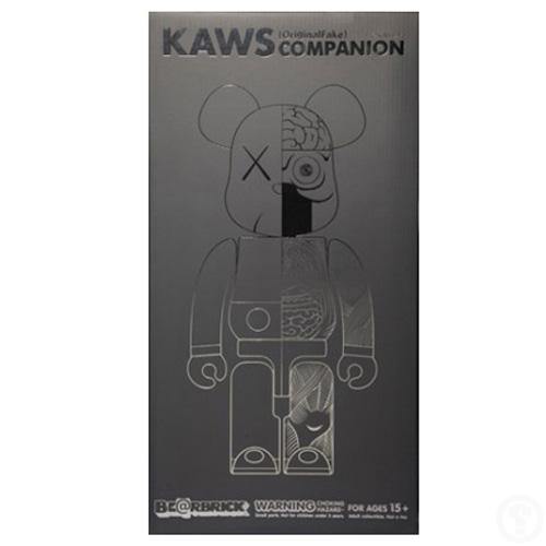 Be@rbrick Kaws Dissected Companion Grey 1000%