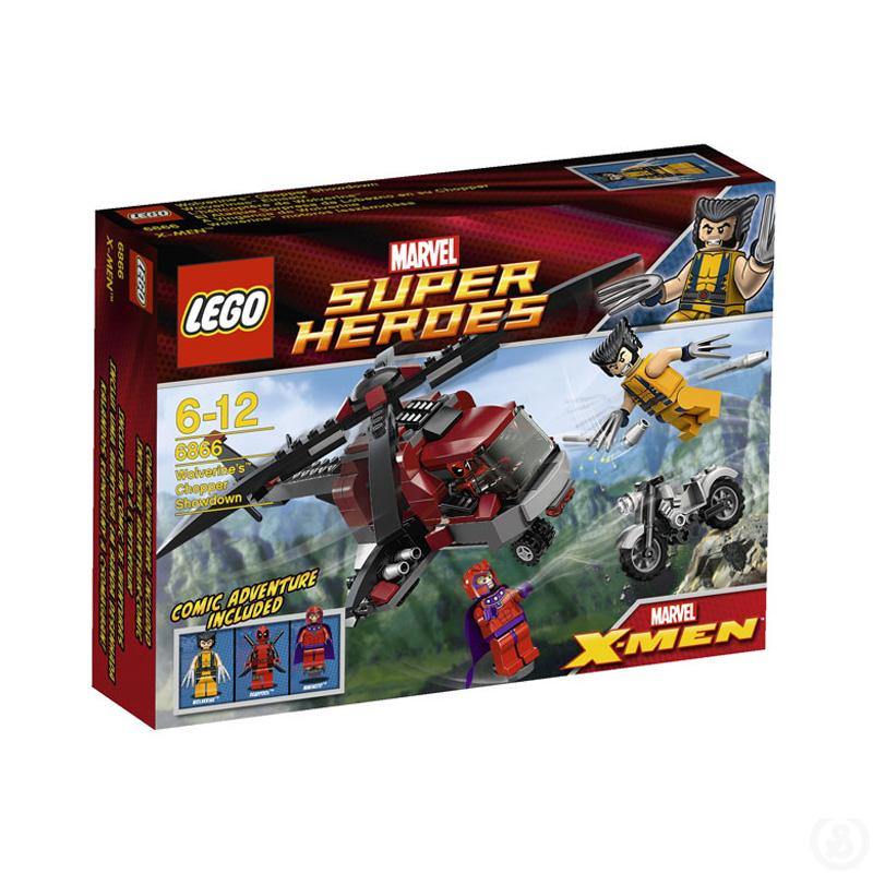 LEGO X-Men Wolverine's Chopper Showdown 6866