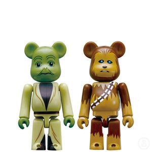 Bearbrick Yoda & Chewbacca Keychains